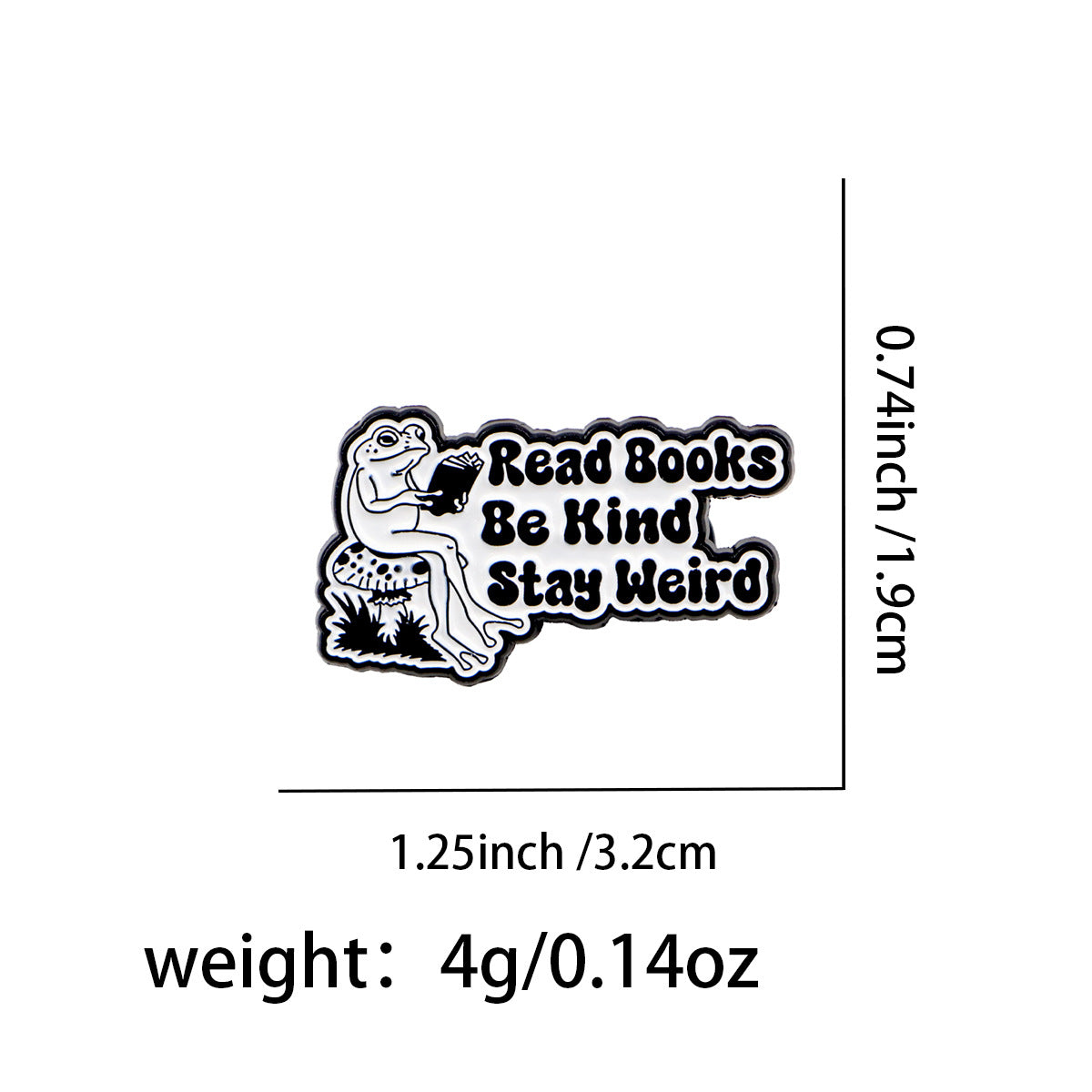Wholesale Cartoon quote brooches
