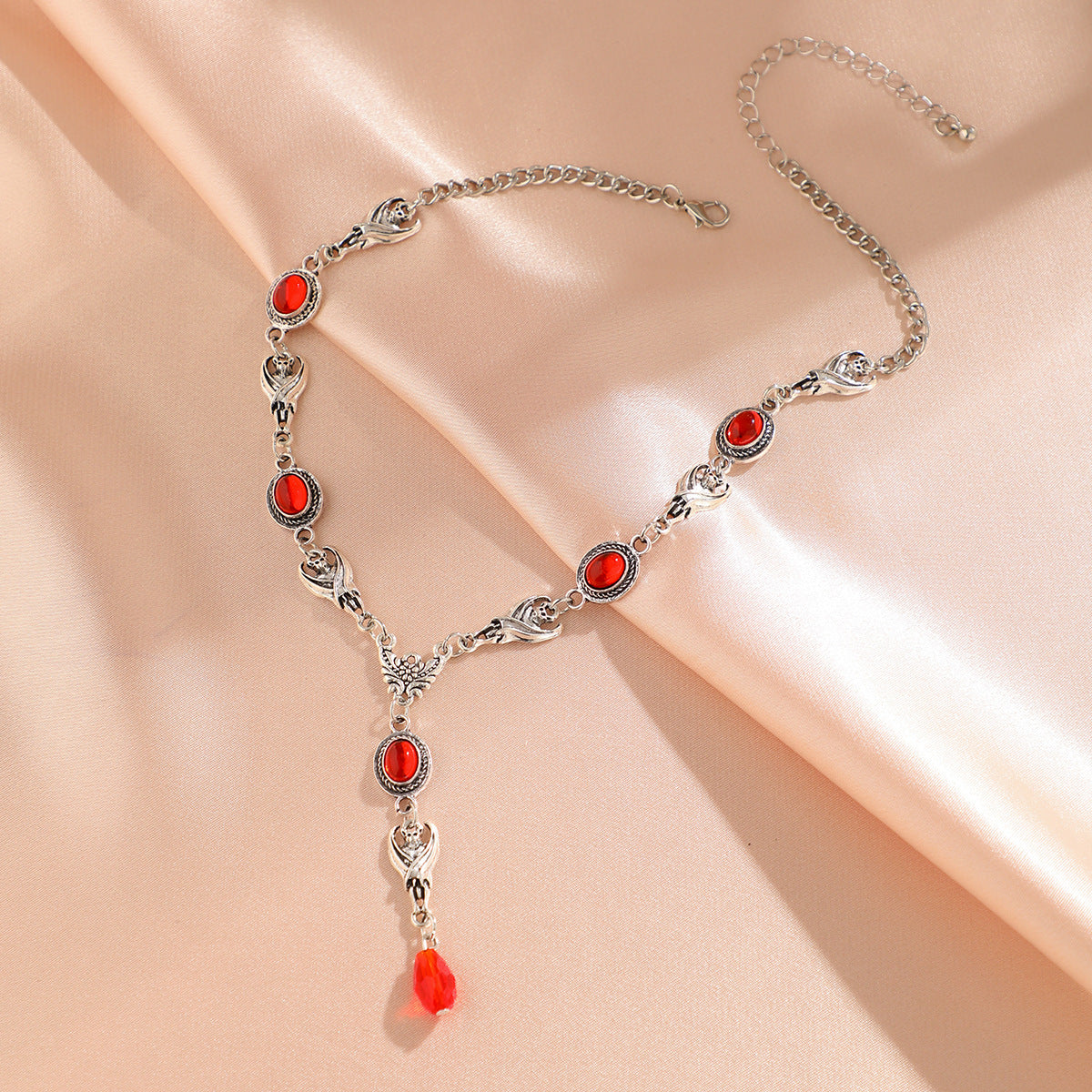 Wholesale Halloween Demon Gothic Style Alloy Necklaces ACC-NE-XueRou012