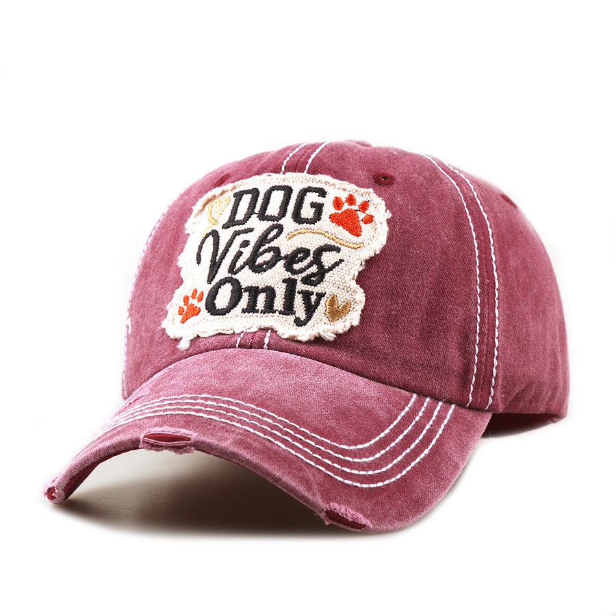 Wholesale Fashion Baseball Cap with English Letter Embroidery,  Solid Color Casual Sun Hat for Everyday Outdoor Wear