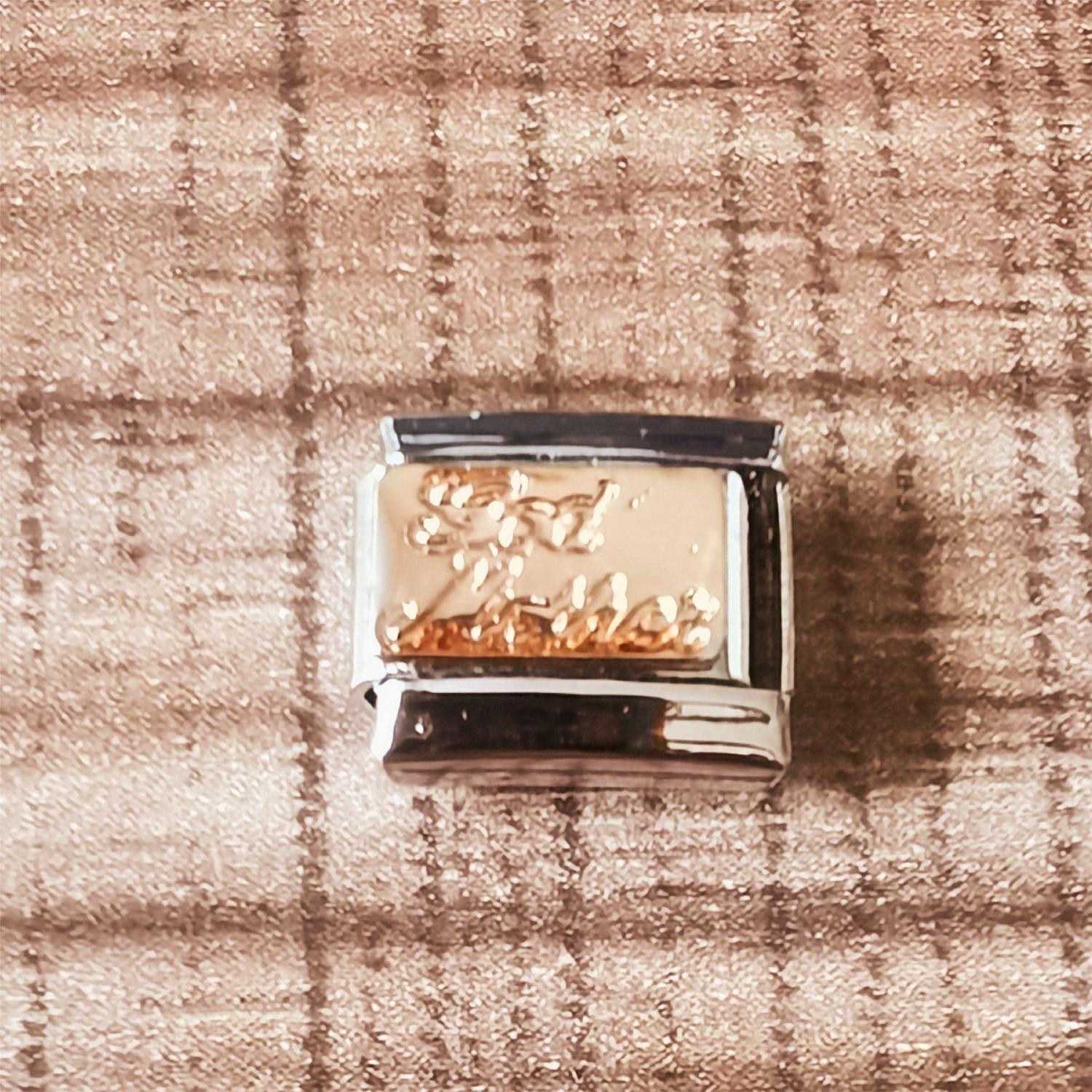 Wholesale 2pcs Italian Charm Bracelet 9mm DIY Spliced Removable Stainless Steel Student Composable Bracelet ACC-BT-XY016