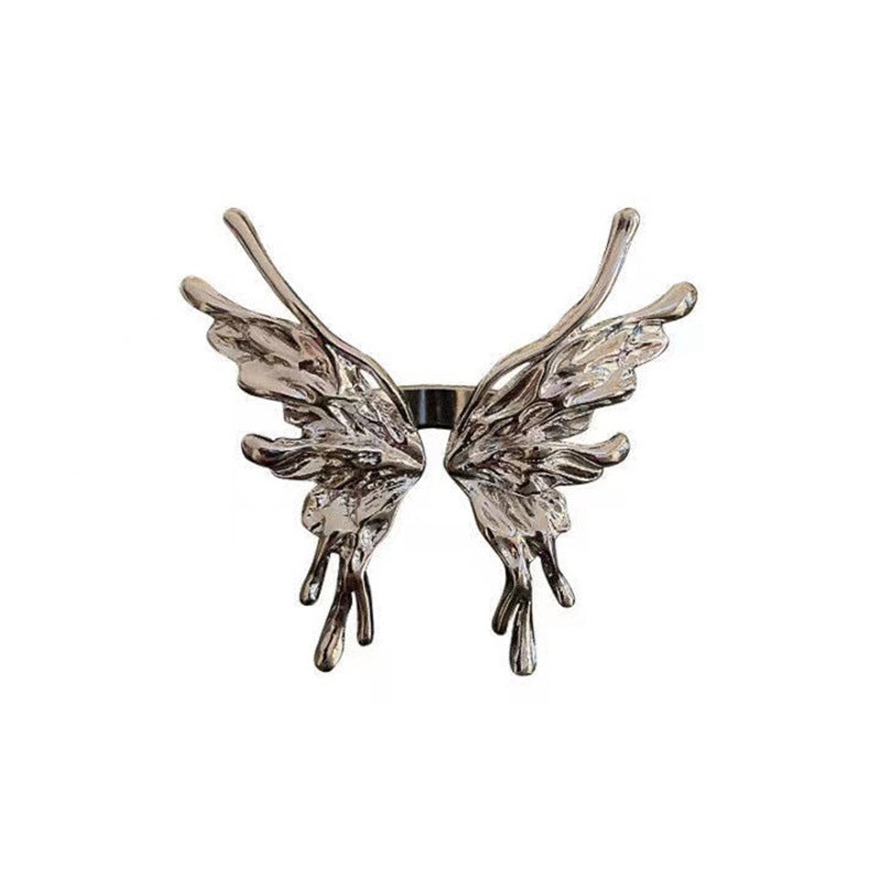 Wholesale Silver Butterfly Rings ACC-RS-YuMei003