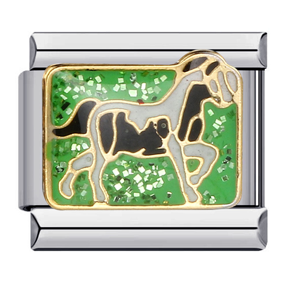 Wholesale Italian Charm Bracelet 9mm DIY Splicing Removable  Stainless Steel Composable Bracelet