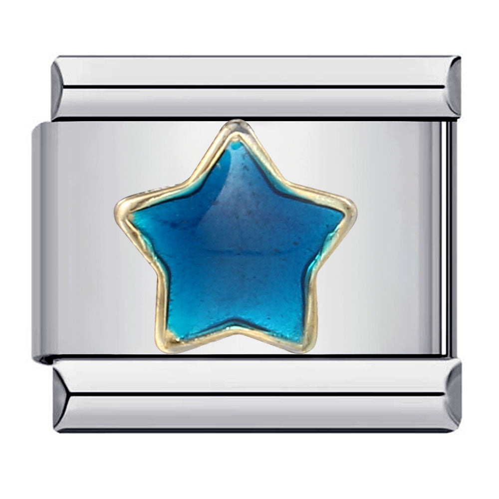 Wholesale Italian Charm Bracelet 9mm DIY Splicing Removable Gold Plated Oil Drop Cartoon Stainless Steel Composable Bracelet