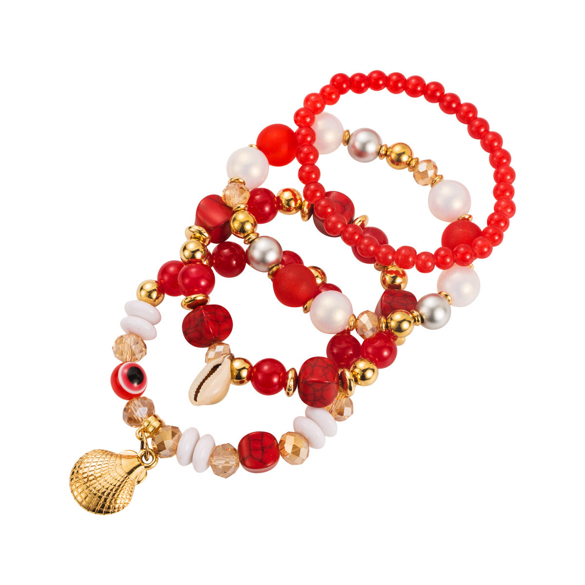 Wholesale  Bohemian Fashion Bracelet suit  Shell Scallop Bracelet