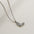 Wholesale  26 English letter necklace  titanium steel bubble smooth letter pendant clavicle chain