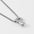 Wholesale Titanium Steel  balloon bubble letter pendant female necklace