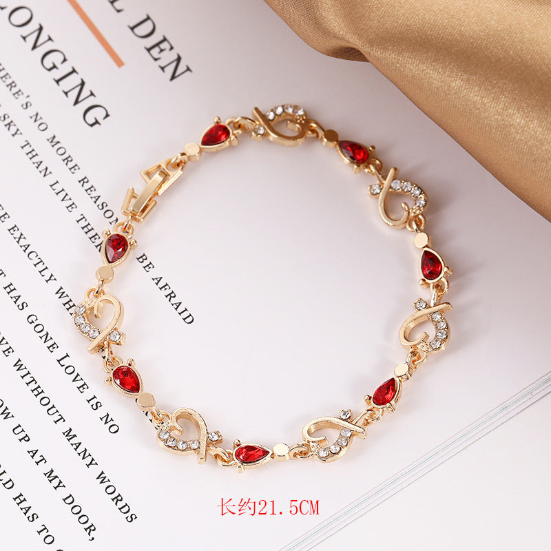 Wholesale Skull Love Valentine's Day Gift Bracelet