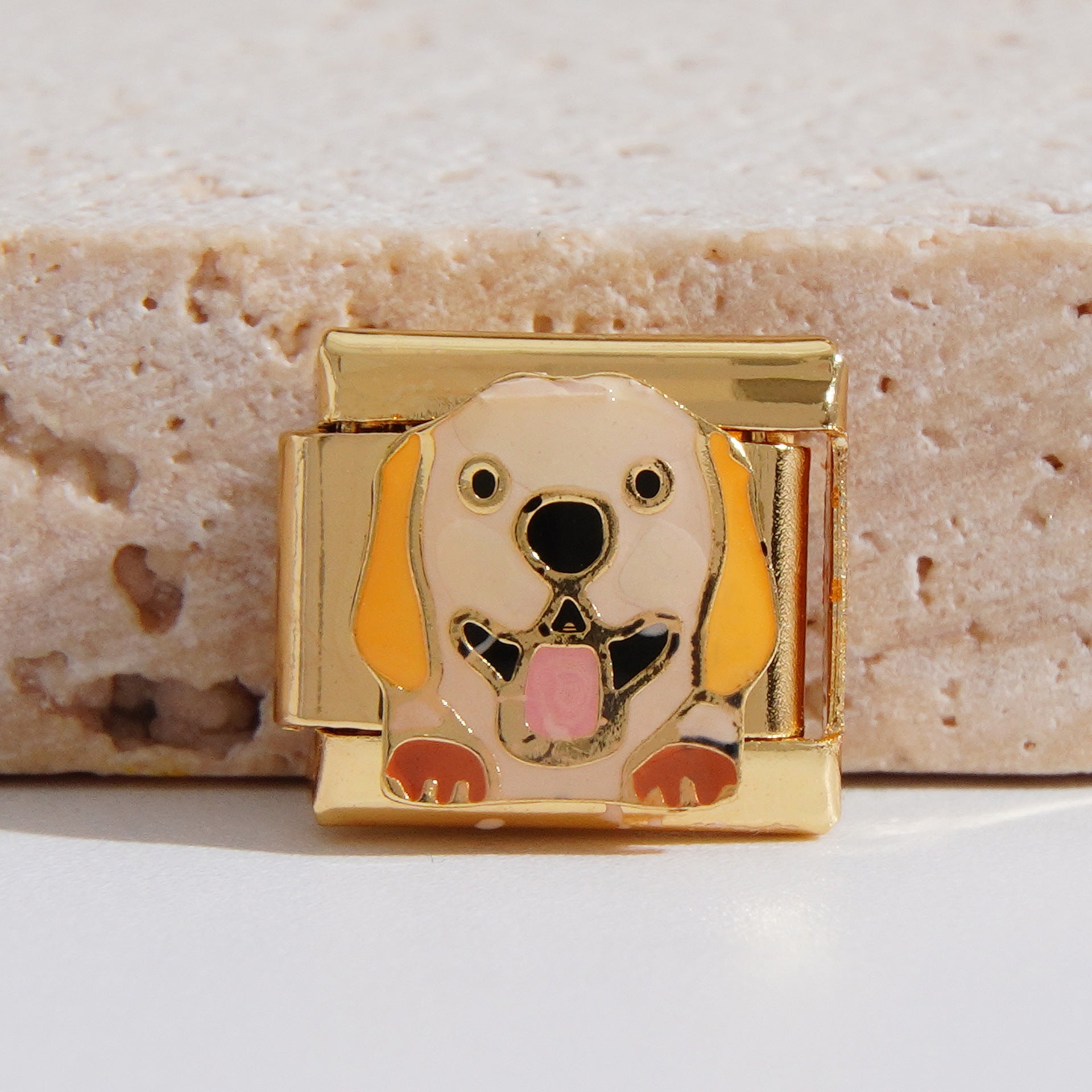 Wholesale Italian Charm Bracelet 9mm DIY Splicing Creative Pattern Stainless Steel Composable Bracelet