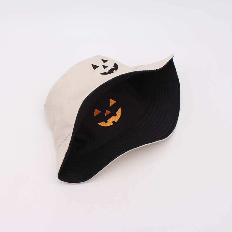 Wholesale   Elements Pumpkin Smiley Fisherman Hat Bucket Hat