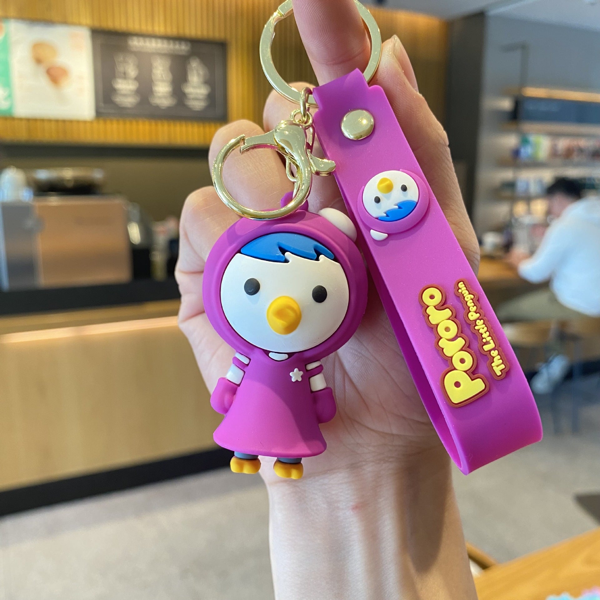 Wholesale Cartoon Cute Silicone Keychains ACC-KC-MingTian007
