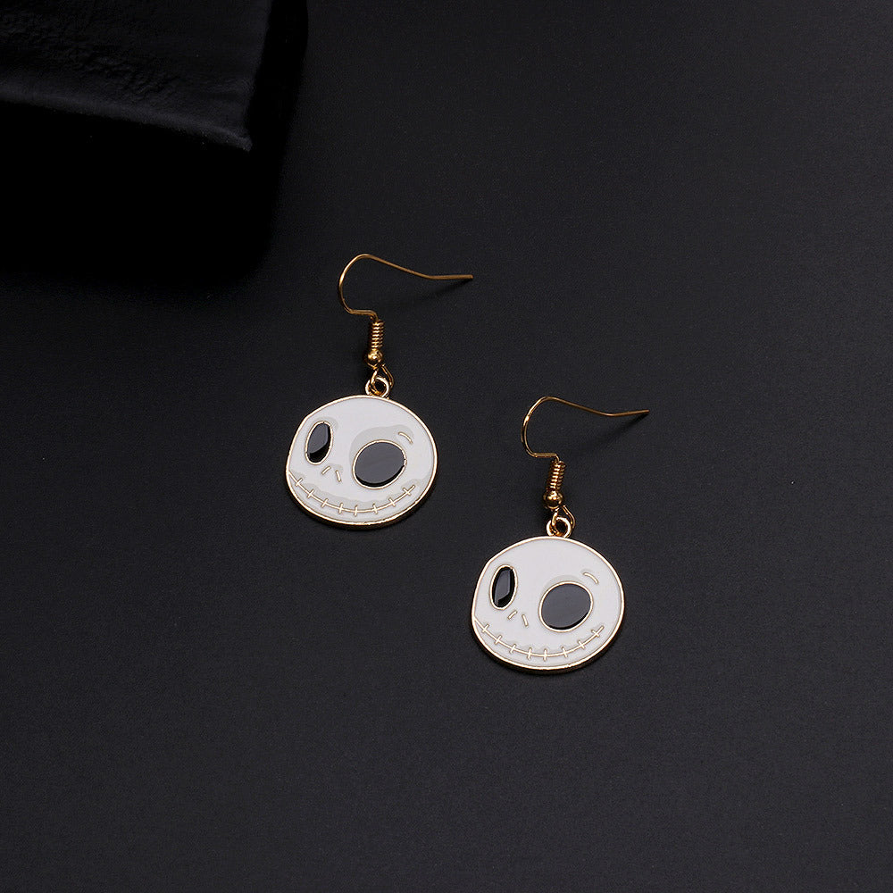 Wholesale  Pumpkin Alloy Earrings