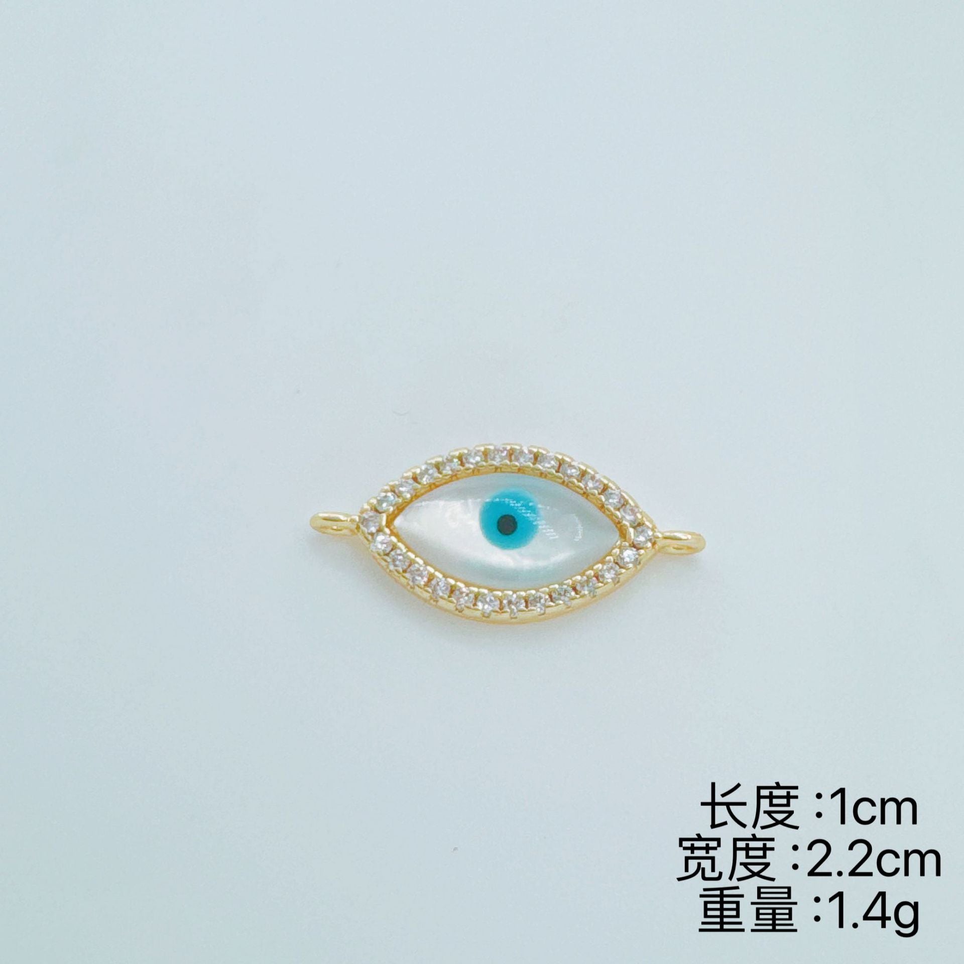 Wholesale Vintage Evil Eye Bracelet Gold Plated Copper Fashion Jewelry Gift for Women