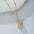 Wholesale  Conch Scallop Shell Necklace Alloy Long Natural Shell Pendant Beach Shell Necklace