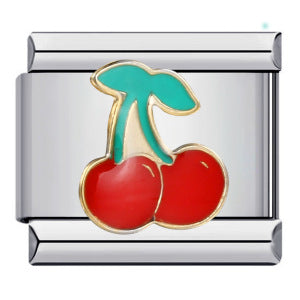 Wholesale Italian Charm Bracelet 9mm DIY Splicing Removable Fruit and Vegetable Series Stainless Steel Composable Bracelet