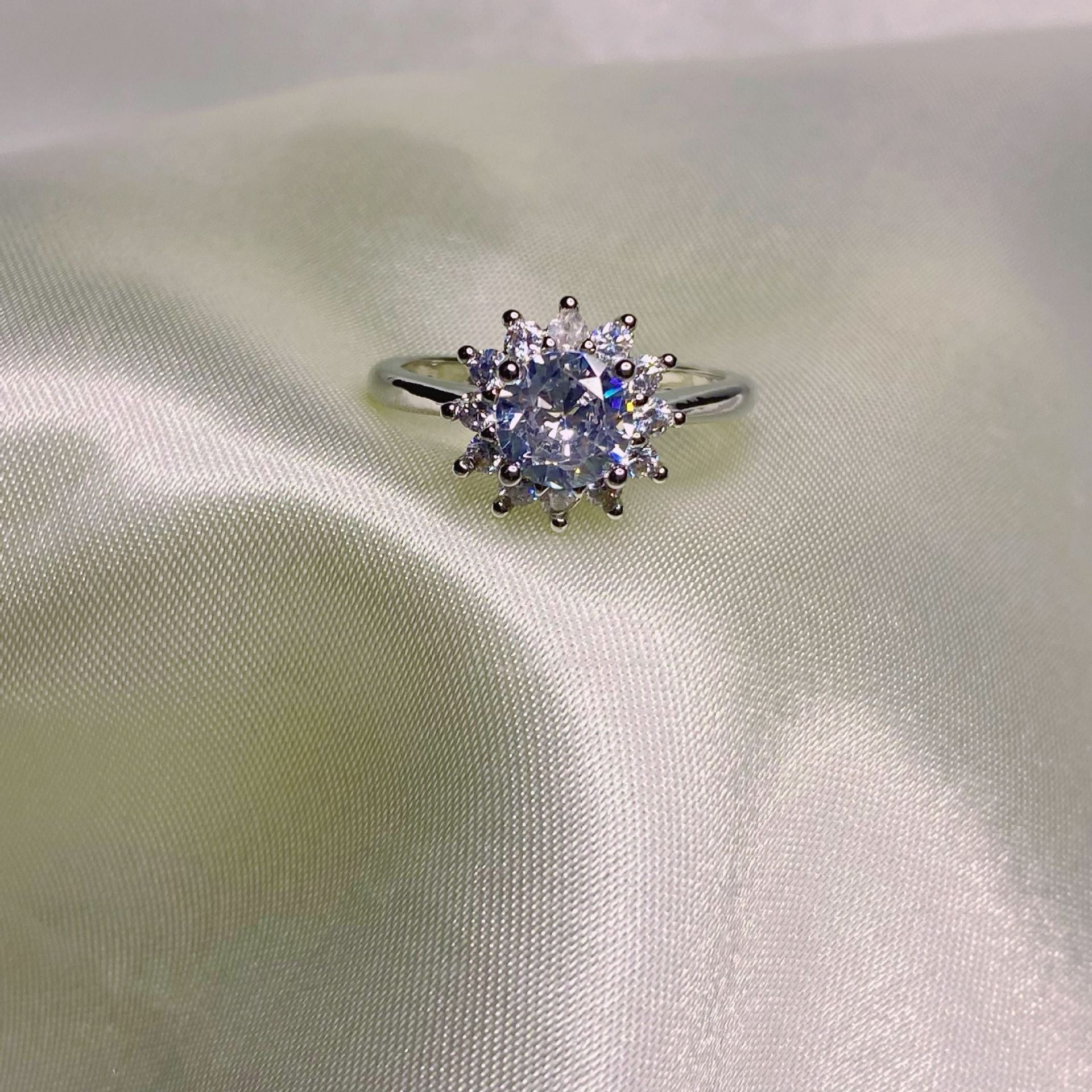 Wholesale Small Pearl Stretchable Adjustable Soft Chain Ring ACC-RS-Hanxi001