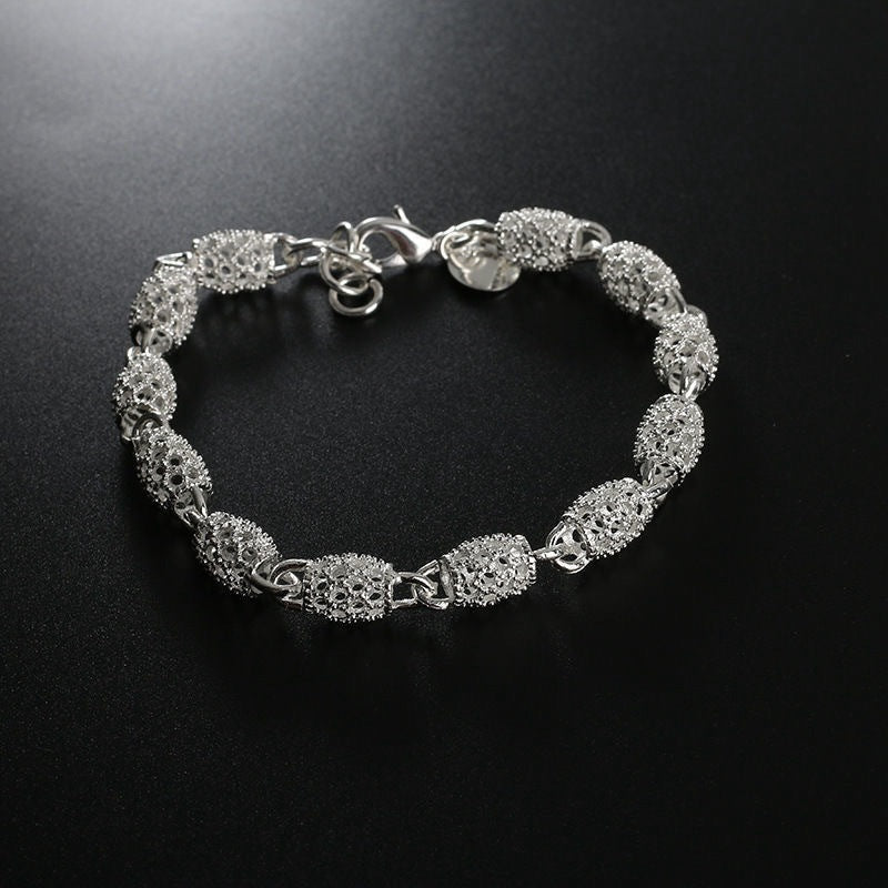 Wholesale Korean Style Hollow Ball Bracelet Copper Electroplate Fashion Jewelry Gift