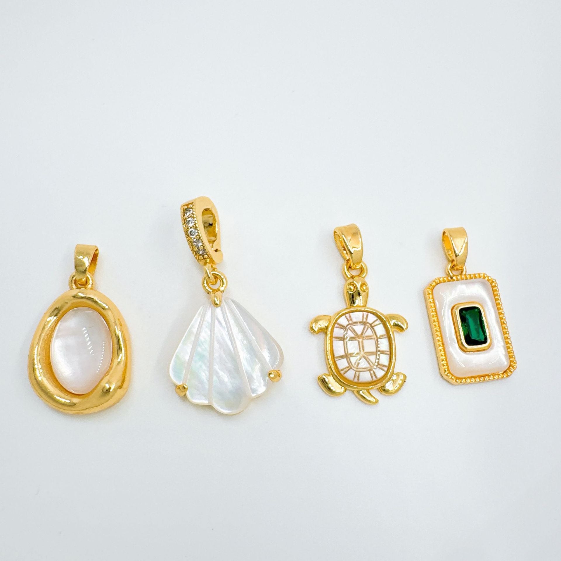 Wholesale Sweet Cool Wind Abalone Shell Turtle Shell Pendant Necklace
