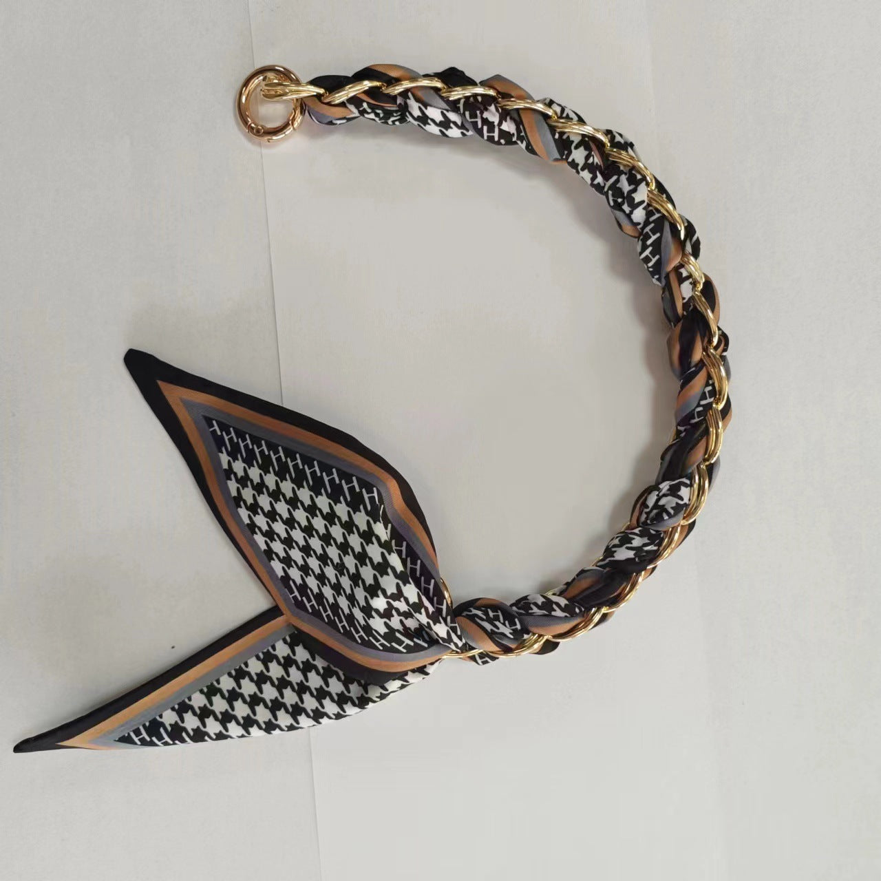 Wholesale Colorful Woven f Chain Phone Wrist Strap With Metal Pendant Trendy Fashion Accessory Gift For Women