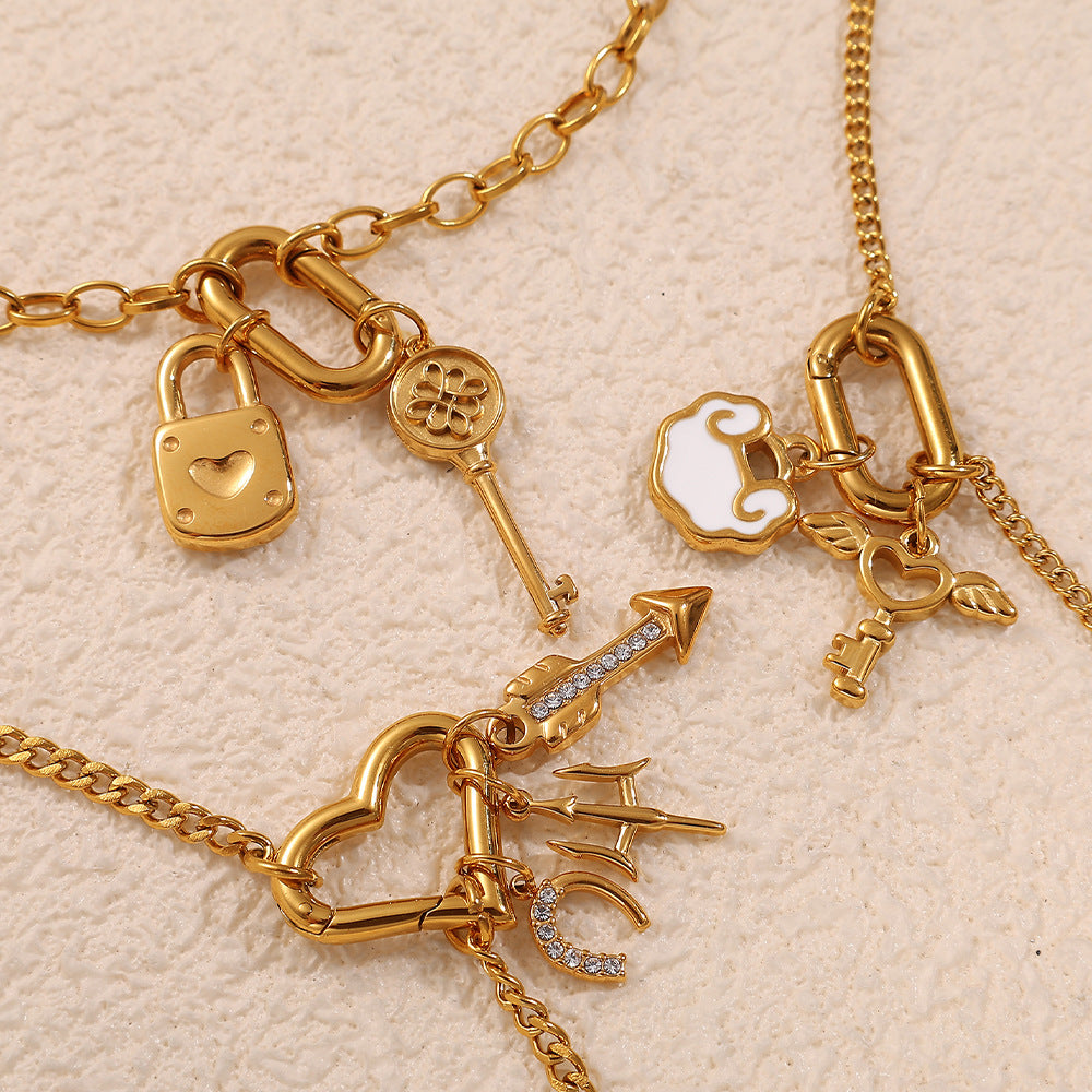 Wholesale Exquisite and Compact DIY Key Pendants