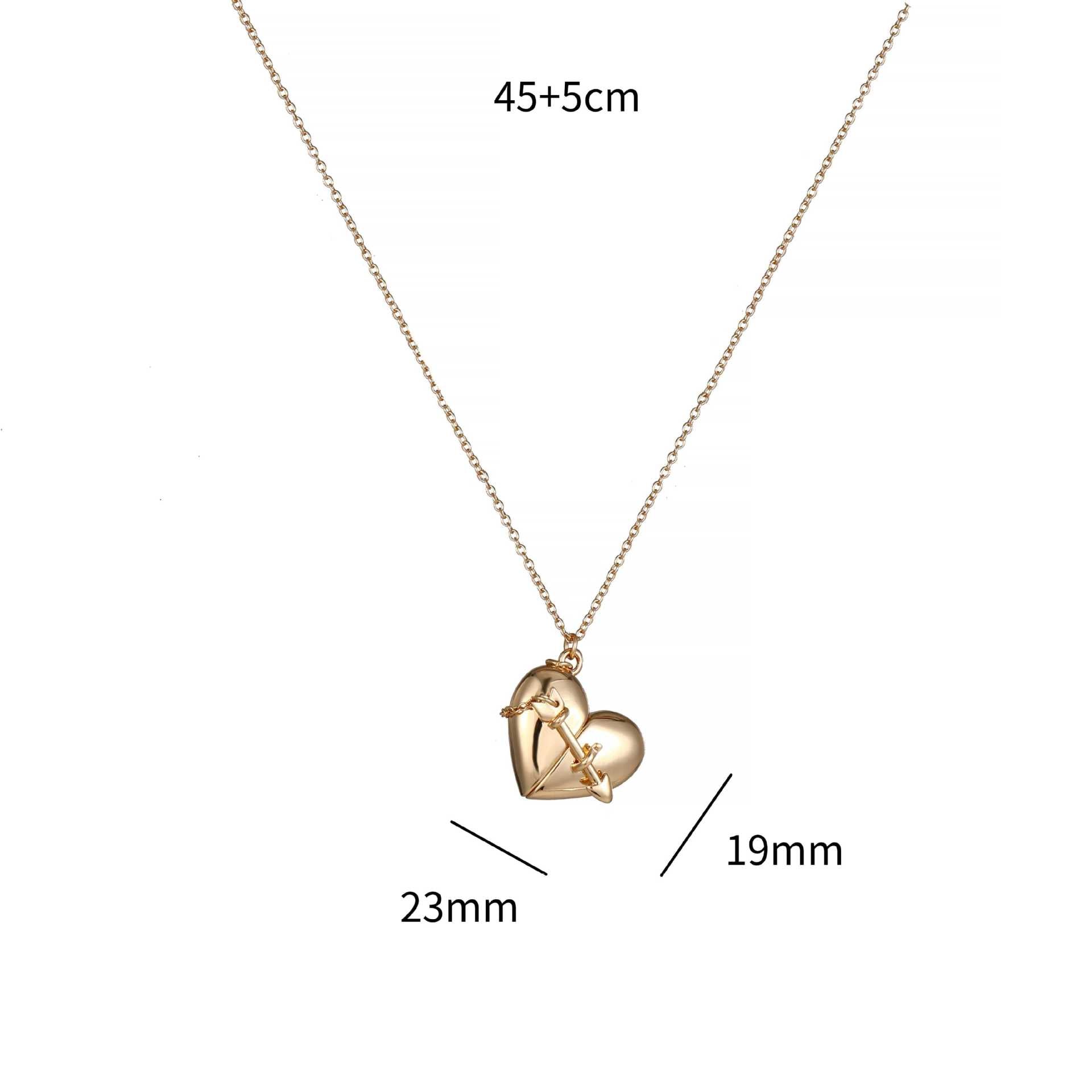Wholesale  Valentine's Day Design Love Photo Box Pendant Necklace
