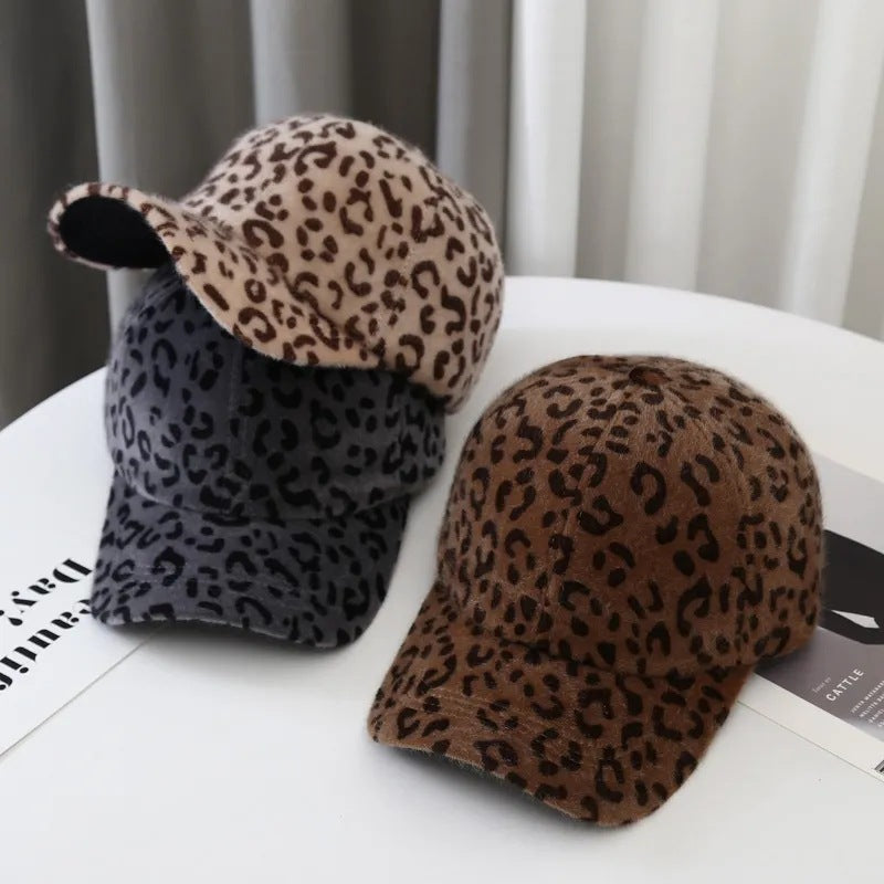 Wholesale Sexy Leopard Print Baseball Cap