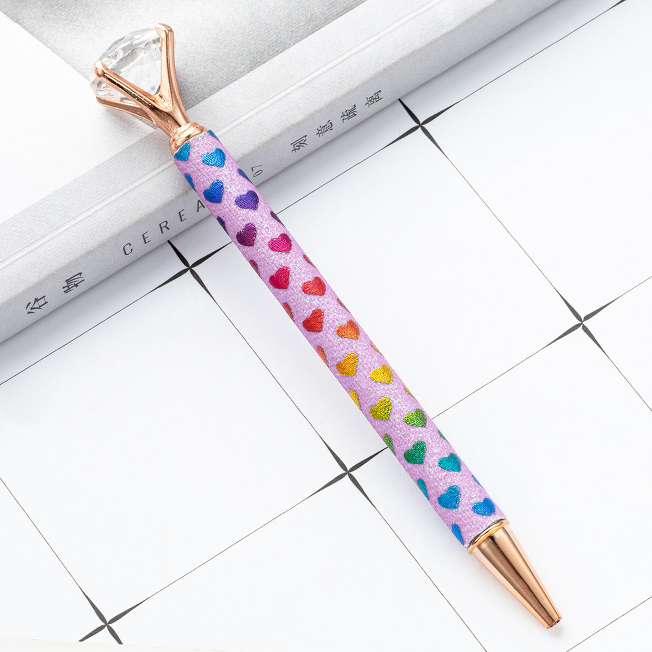 Wholesale Gold Powder Rotating  Pen