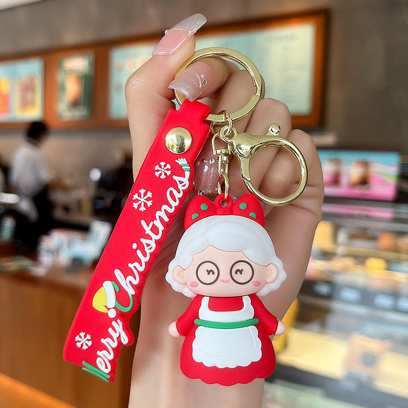 Wholesale Christmas Cartoon cute  key chain