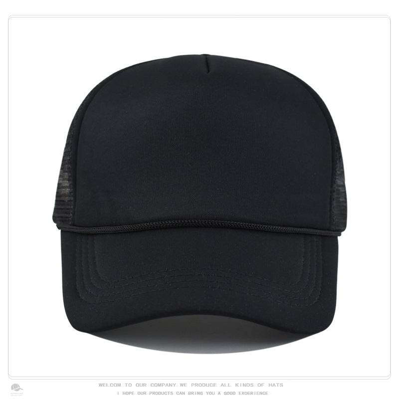 Wholesale Sponge plate printed embroidered rope men' s baseball cap Hat