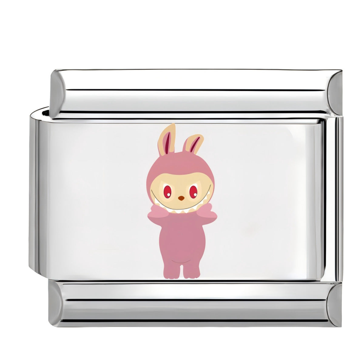 Wholesale 10pcs Italian Charm Bracelet 9mm DIY Splicing Cartoon Cute Stainless Steel Composable Bracelet