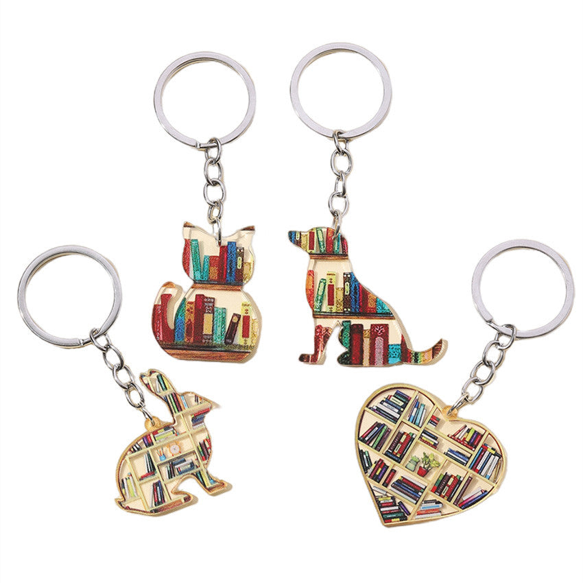 Wholesale Graduation Season Books Love Cartoon Keychains Cute Keychain ACC-KC-RongR047