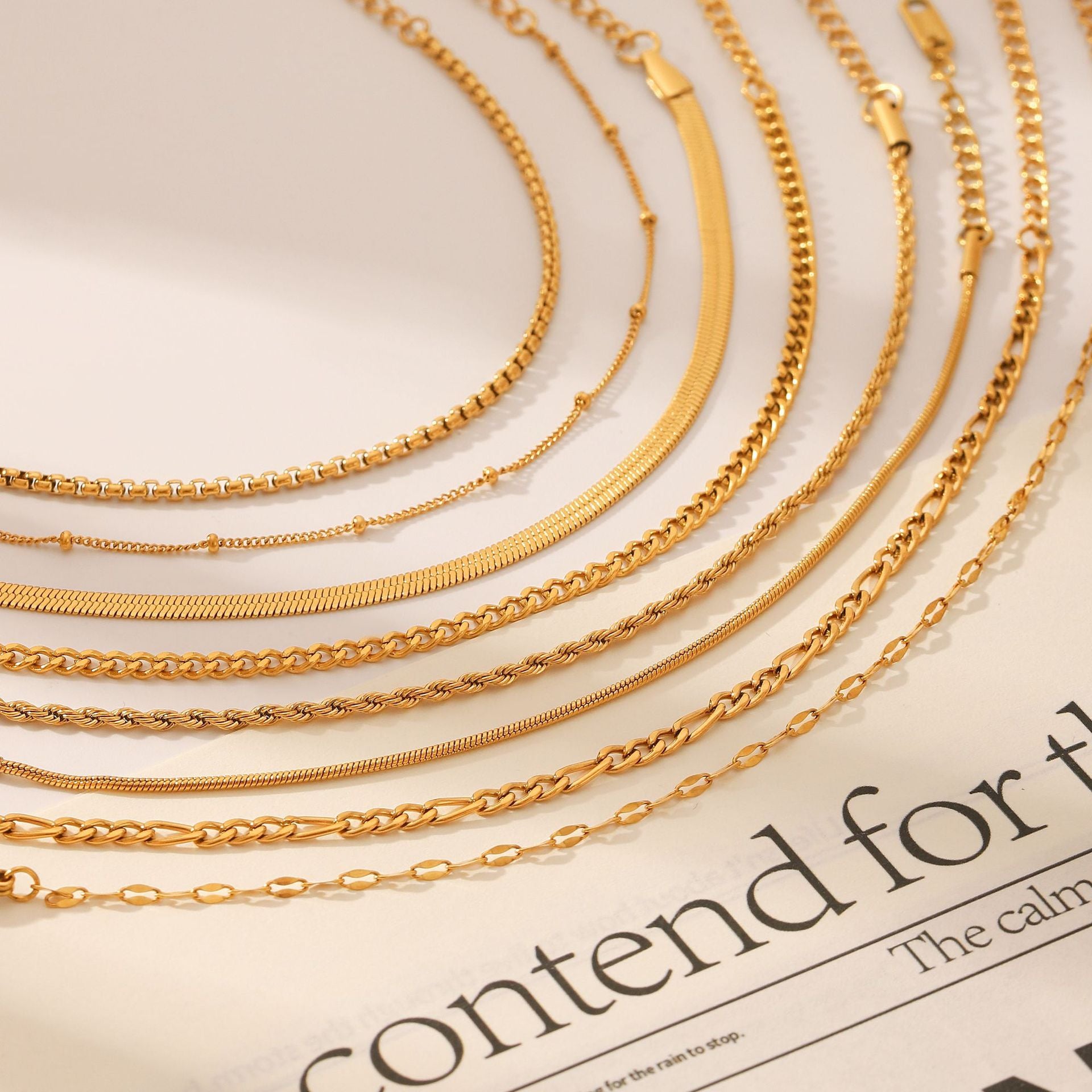 Wholesale 18K gold-plated bracelet stainless steel bracelet