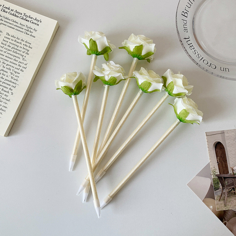 Wholesale  Cute Rose Ball Pen Ballpoint Pen