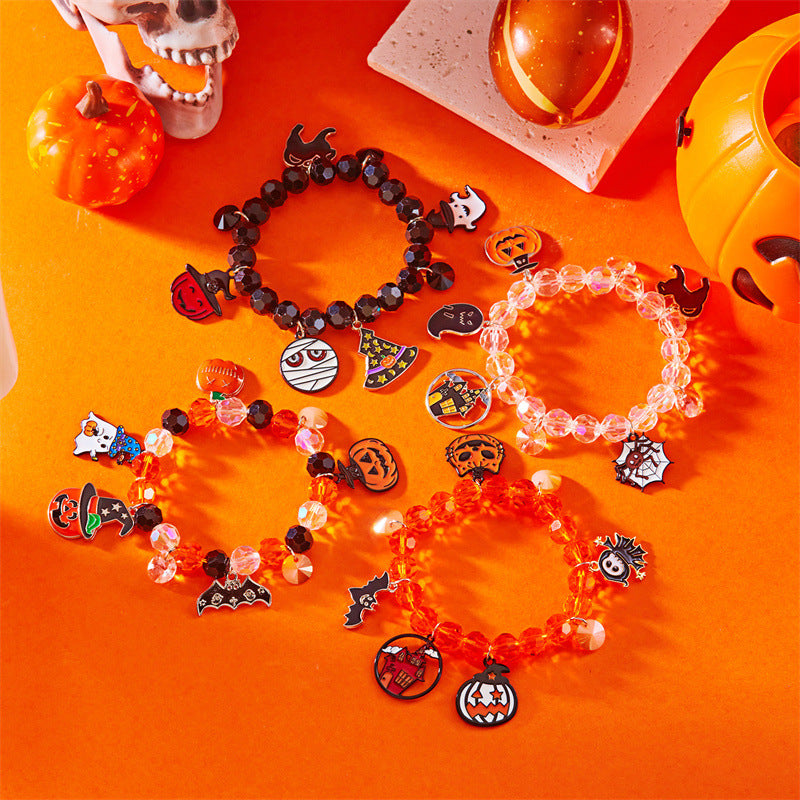 Wholesale Halloween Series Bracelets Cute and Funny Style Cartoon Pendants Ghost Bracelet