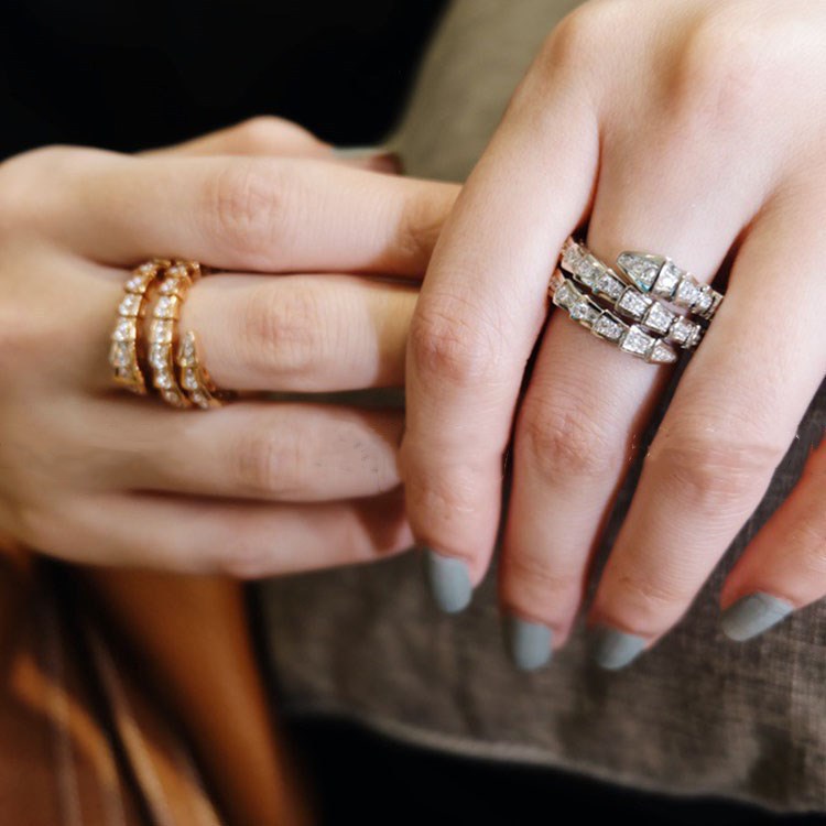 Wholesale snake ring spirit snake opening do not fade ring