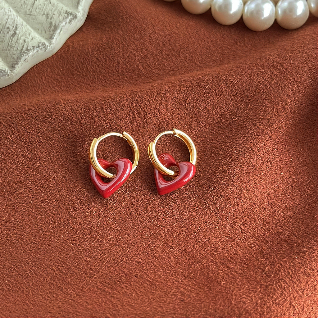 Wholesale Oil Drop Luxury Pearl Earrings