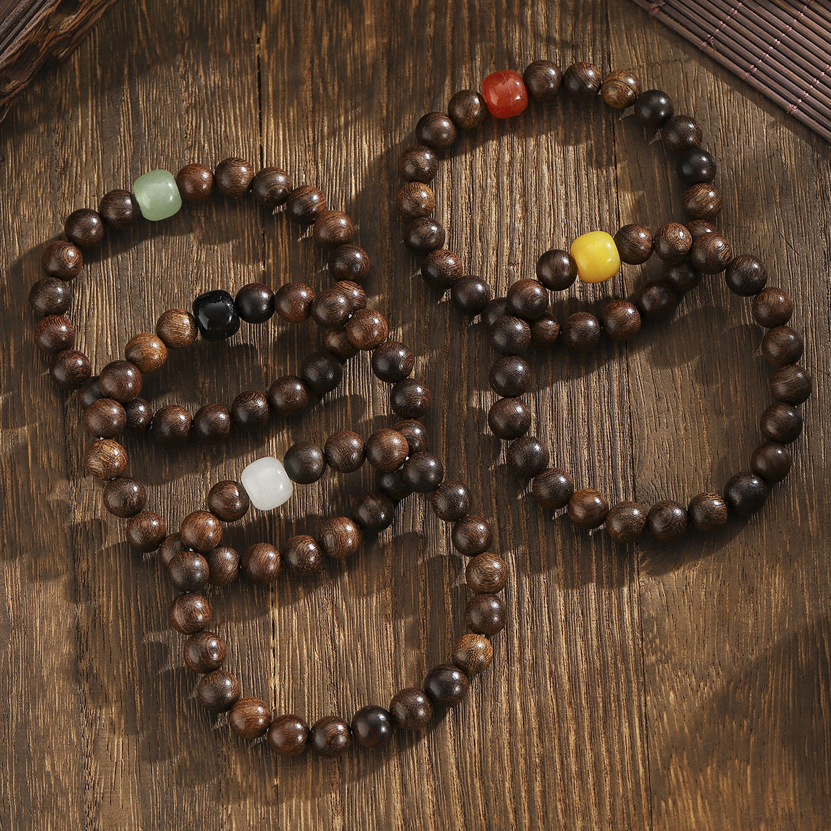 Wholesale Five Elements Agate Bead Bracelet Unisex Strand Fashion Jewelry Accessory For Everyday Wear