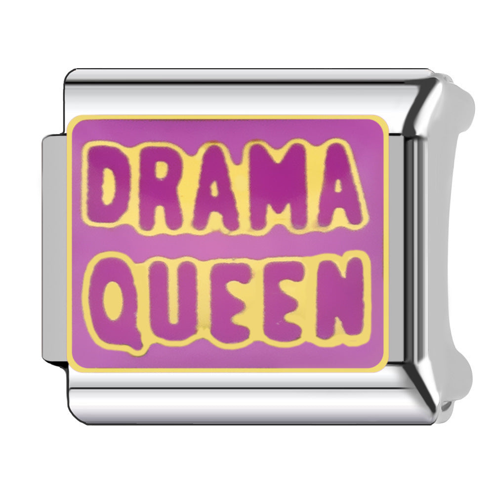 Wholesale  Italian Charm Bracelet 9mm DIY Pink  Creative Stainless Steel Composable Bracelet