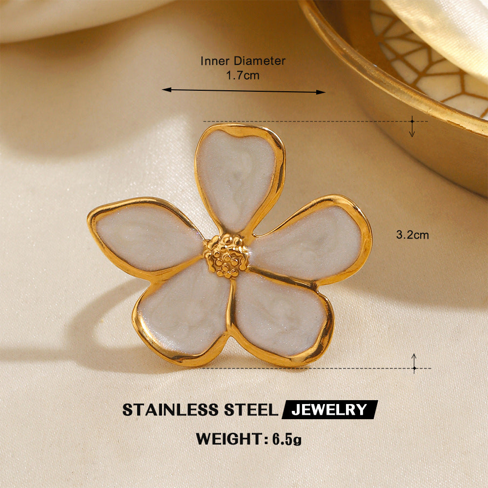 Wholesale Stainless Steel Fashion Rings with Heart,  Starfish,  and Butterfly Motifs Chic Jewelry Accessory for Gifts