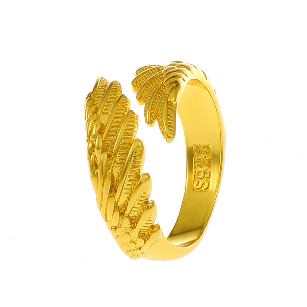 Wholesale Alloy Angel Wings Ring Couple Ring Gift ACC-RS-HanQian003