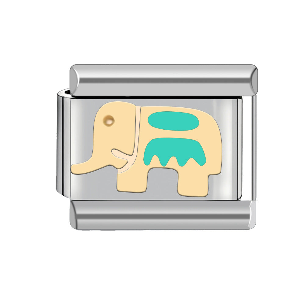 Wholesale Italian Charm Bracelet 9mm DIY  Super Cute  Creative Stainless Steel Composable Bracelet