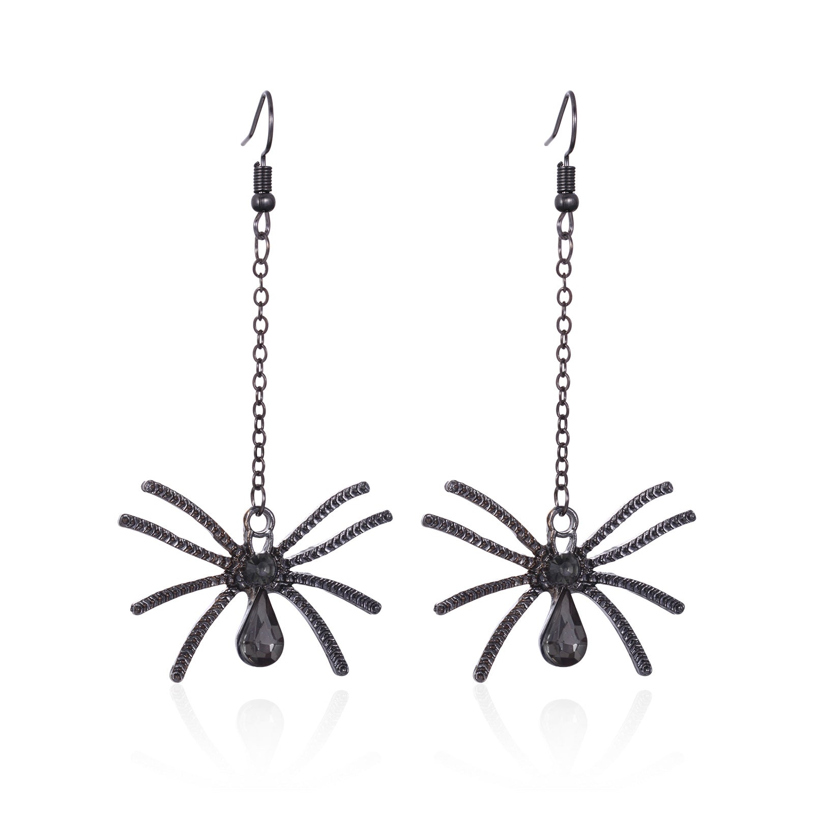 Wholesale Halloween Horror Skeleton Frame Ghost Pumpkin Spider Bat Earrings ACC-ES-BinLi009