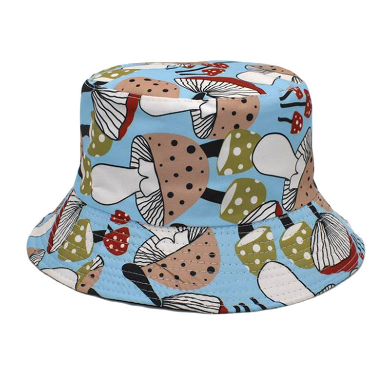 Wholesale Mushroom Bucket Hat Double-sided Sun Protection Hat ACC-HT-AoZheng001