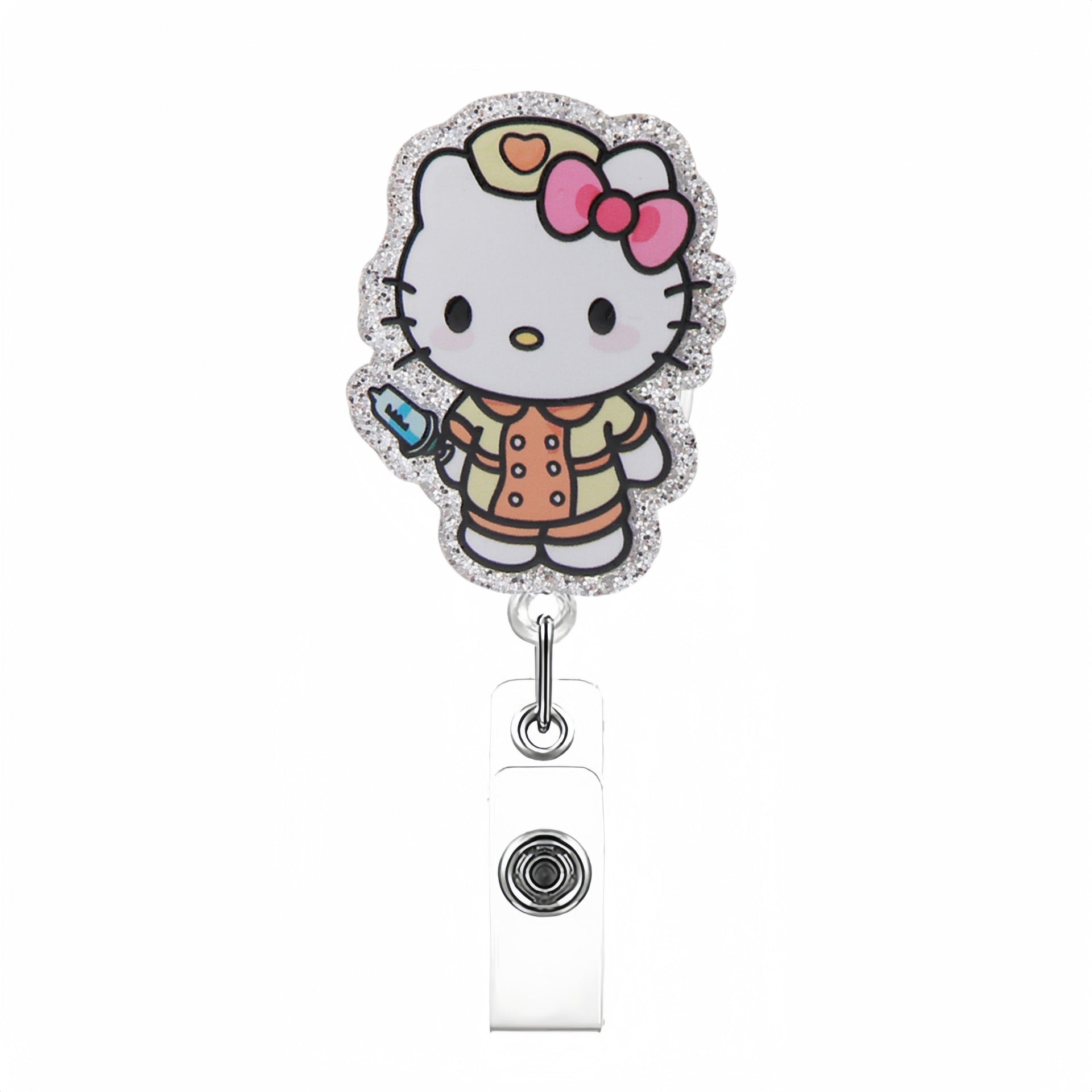 Wholesale Cute Cartoon Cat Badge Reels Keychains ACCVIP