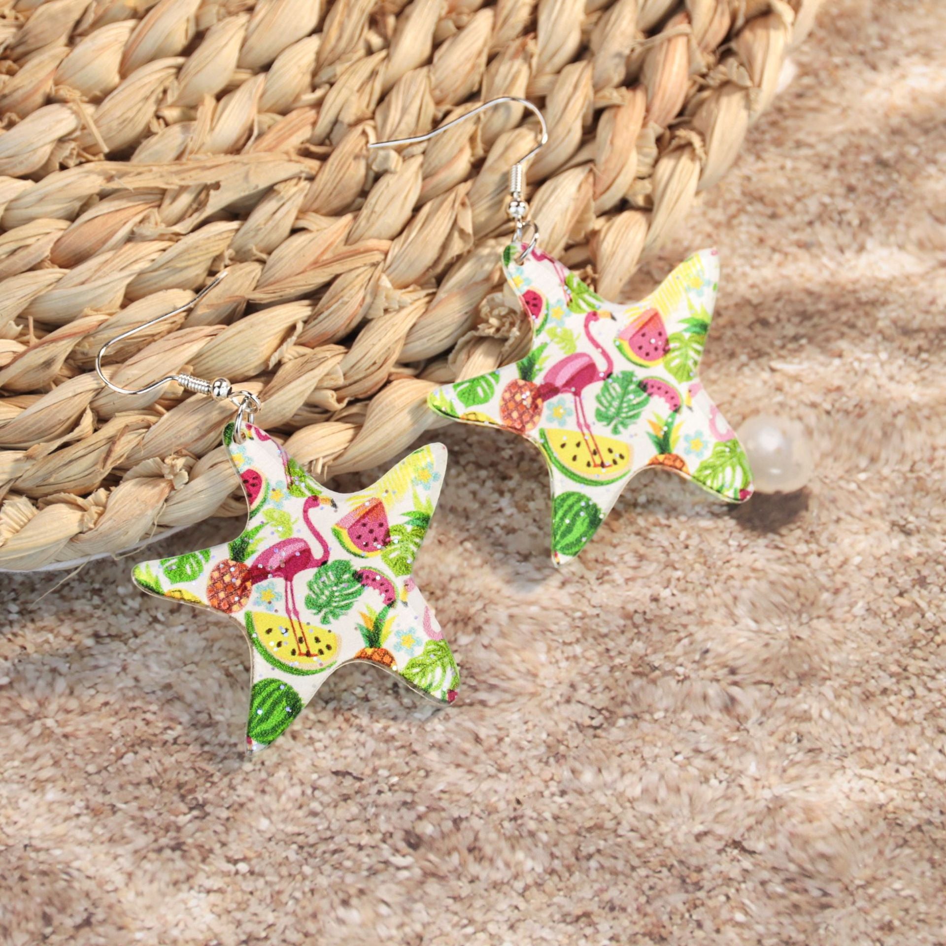Wholesale Water Cup Acrylic Earrings