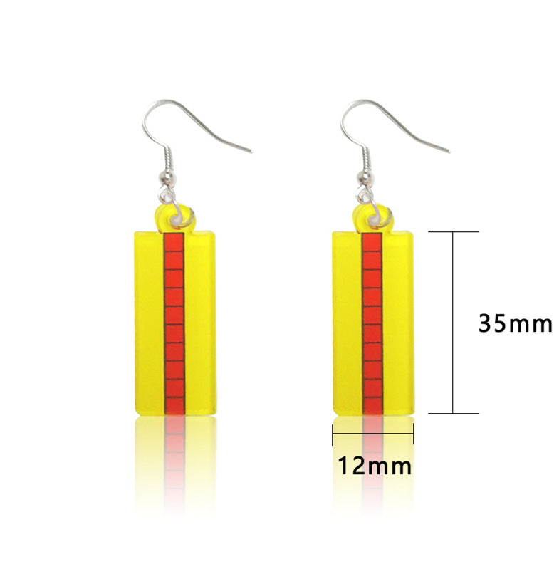 Wholesale Creative Anime Acrylic Earrings ACC-ES-Jiay014