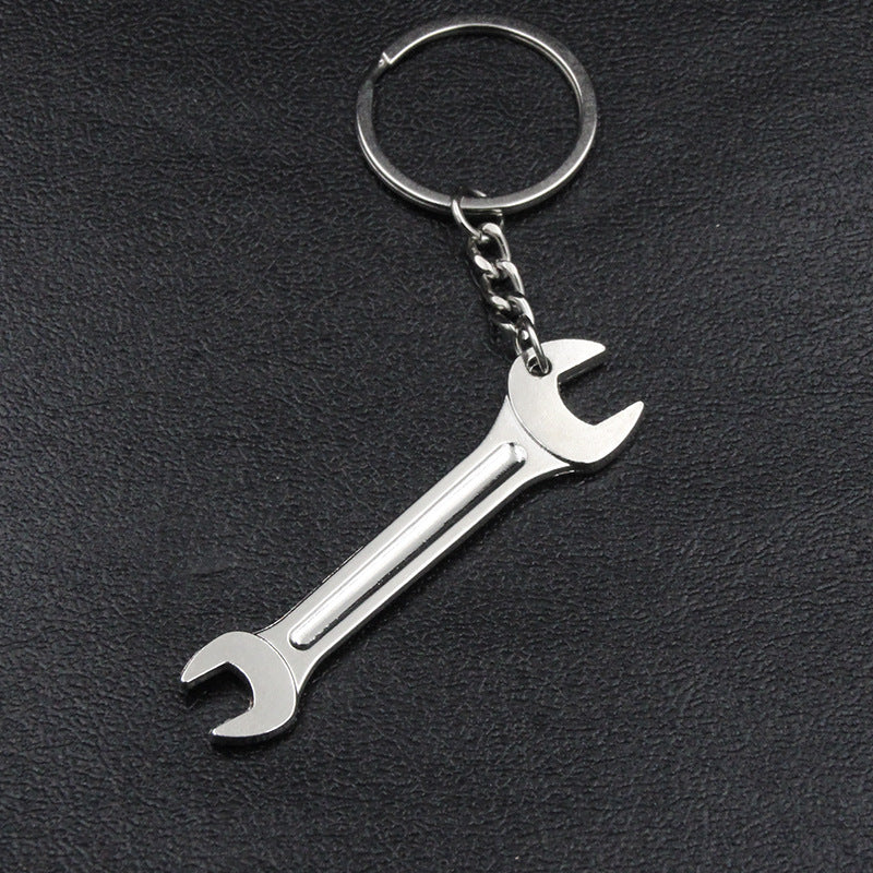 Wholesale Father's Day Adjustable Wrench Tool Metal Keychains ACC-KC-HongAo012