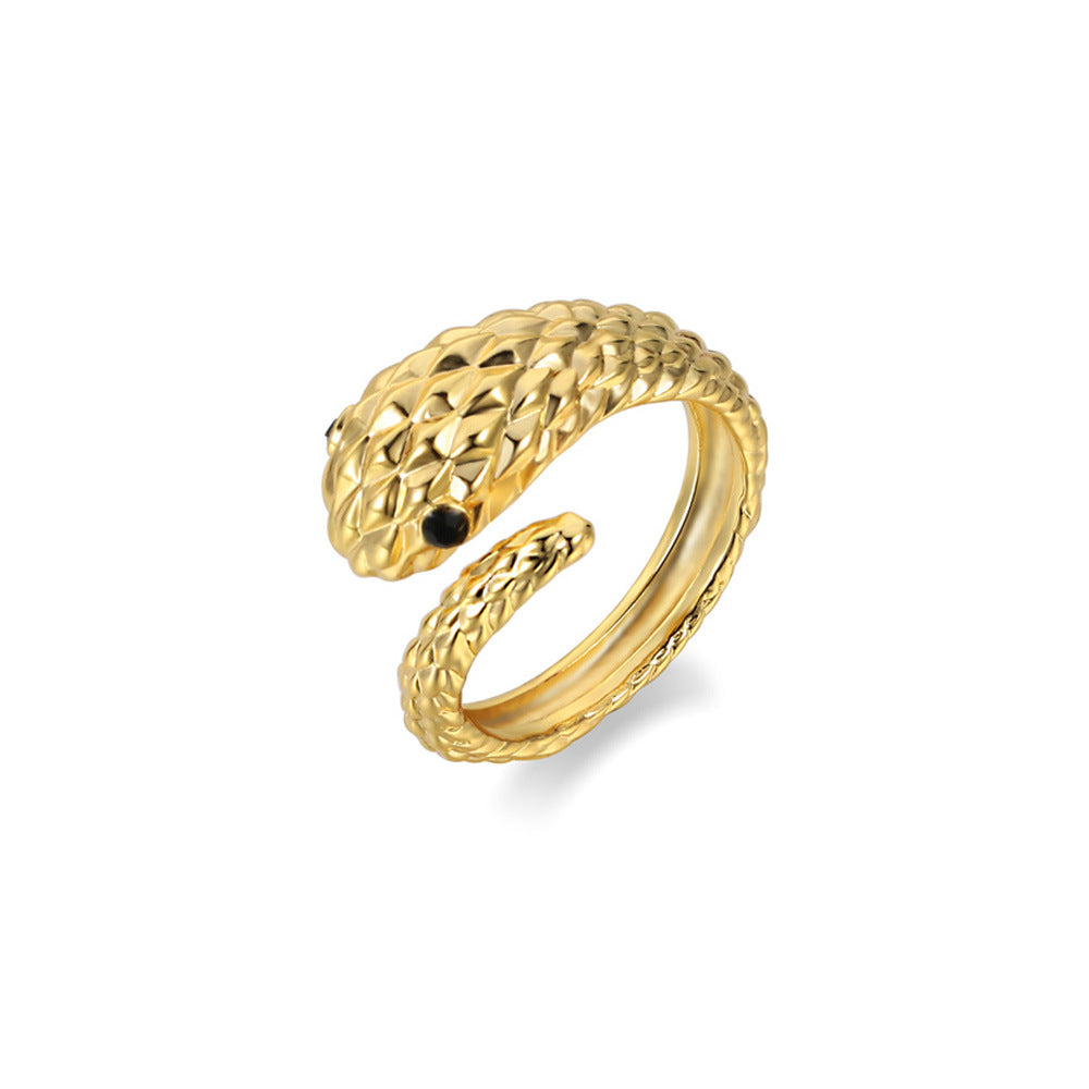 Wholesale Snake-Shaped  Cool Style Design  Ring