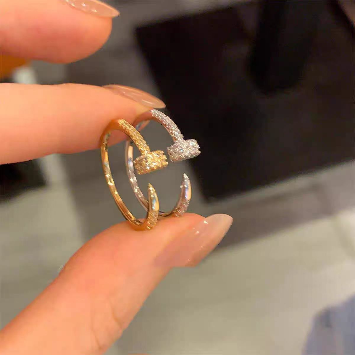 Wholesale Zircon Stacked Wear Ring