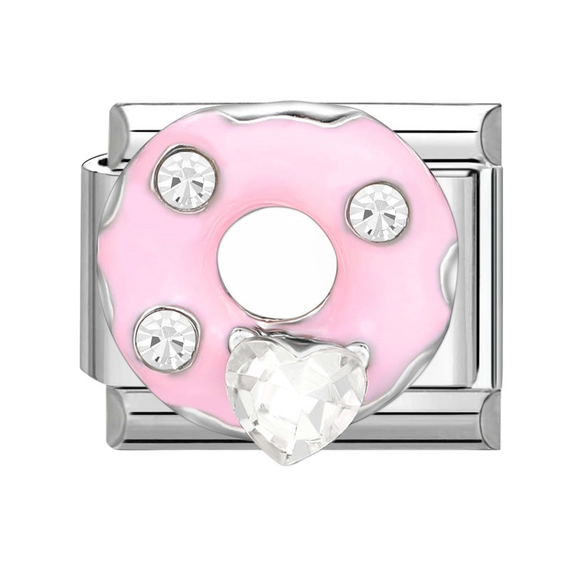 Wholesale Italian Charm Bracelet 9mm DIY Splicing Removable Stainless Steel Insect Series Composable Bracelet