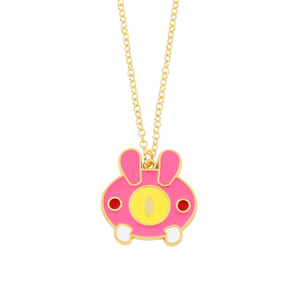 Wholesale Cute Little  Cartoon Alloy Necklace